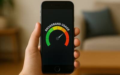 How to monitor broadband usage by device